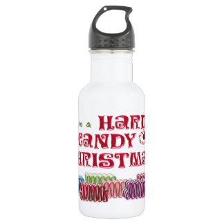 Hard Candy Weihnachten Trinkflasche