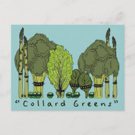 Hard Core Collard Greens Postkarte