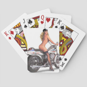 Hard-Core Pin-Up Spielkarten