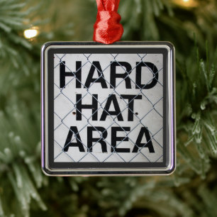 Hard Hat Area Ornament Aus Metall