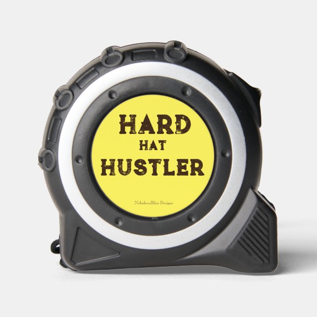 Hard Hat Hustler Tape Measure Maßband (Vorderseite)