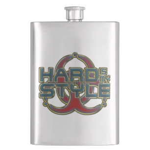 HARD ist mein STIL + deine Idee Flachmann