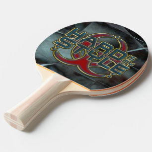 HARD ist mein STYLE + Ihr Hintergrundbild Tischtennis Schläger