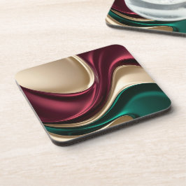 Hard plastic coaster in stylish graphic getränkeuntersetzer