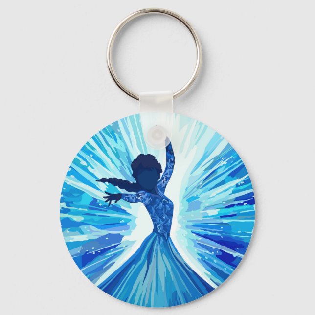 Hard plastic coaster schlüsselanhänger (Vorderseite)