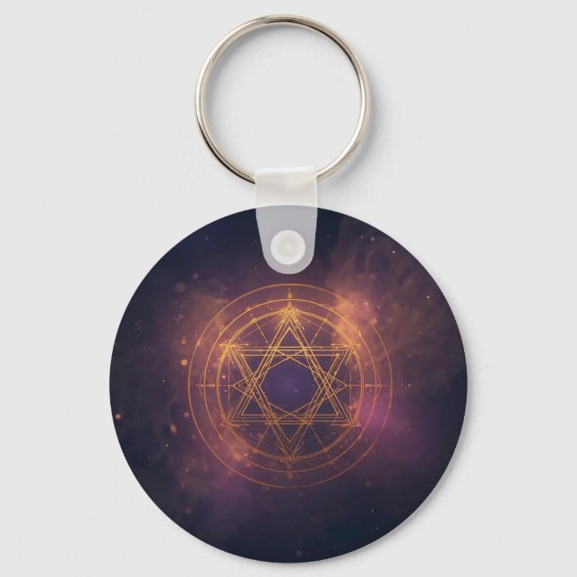 Hard plastic coaster schlüsselanhänger (Vorderseite)