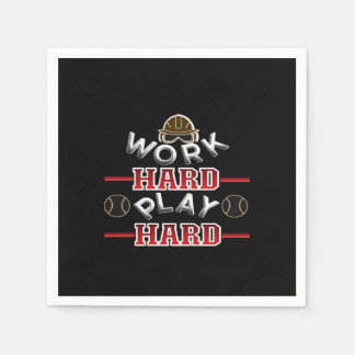 Hard Play Hard Classic Serviette