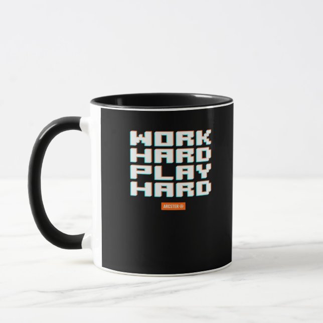 Hard Play Hard Classic Sloth Tasse (Links)