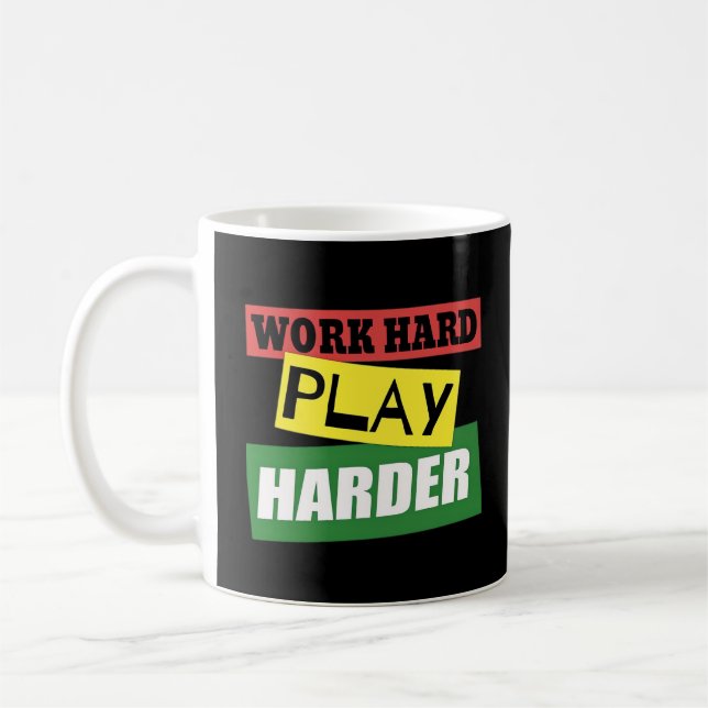 Hard Play Hard Essential Trend Kaffeetasse (Links)