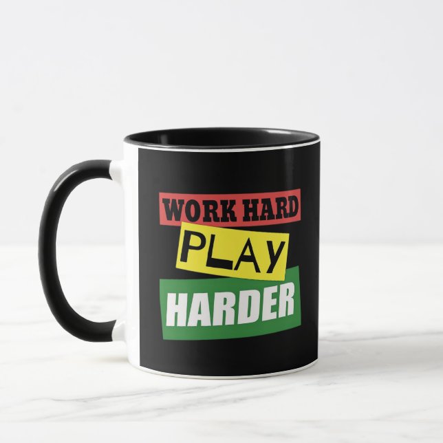 Hard Play Hard Essential Trend Tasse (Links)