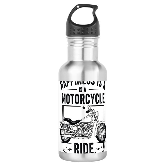 Hard Rider Summer Edelstahlflasche (Vorderseite)