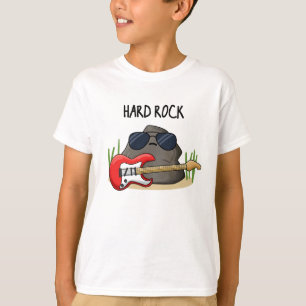Hard Rock Funny Geology Music Puff T-Shirt