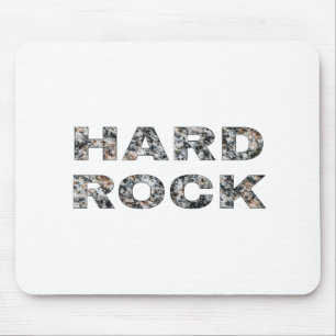 Hard Rock Granit Text Mousepad