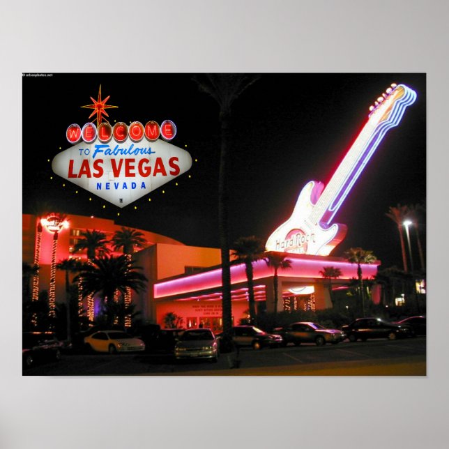Hard Rock Hotel Las Vegas Poster (Vorne)