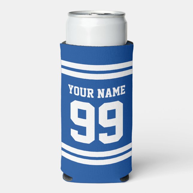 Hard Seltzer kann Kühler mit SportJersey Nummer Selters Dosenkühler (Seltzer Vorderseite)