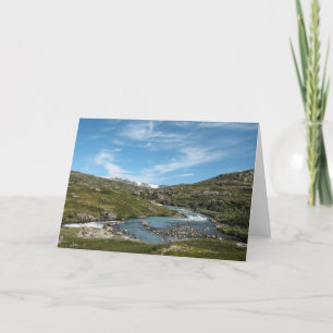 Hardangervidda Norwegen Karte