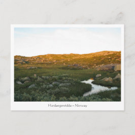 Hardangervidda Norwegen Postkarte