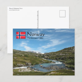 Hardangervidda Norwegen Postkarte