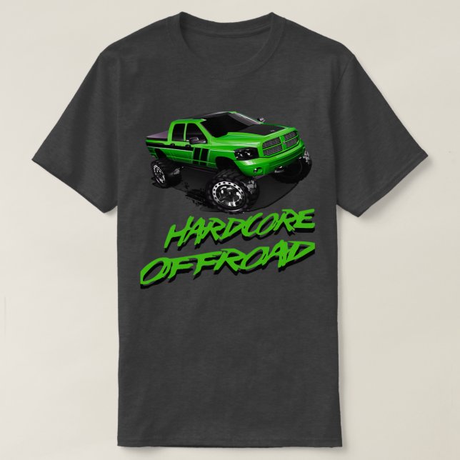 Hardcord Off Road Monster Truck Race 2 T-Shirt (Design vorne)