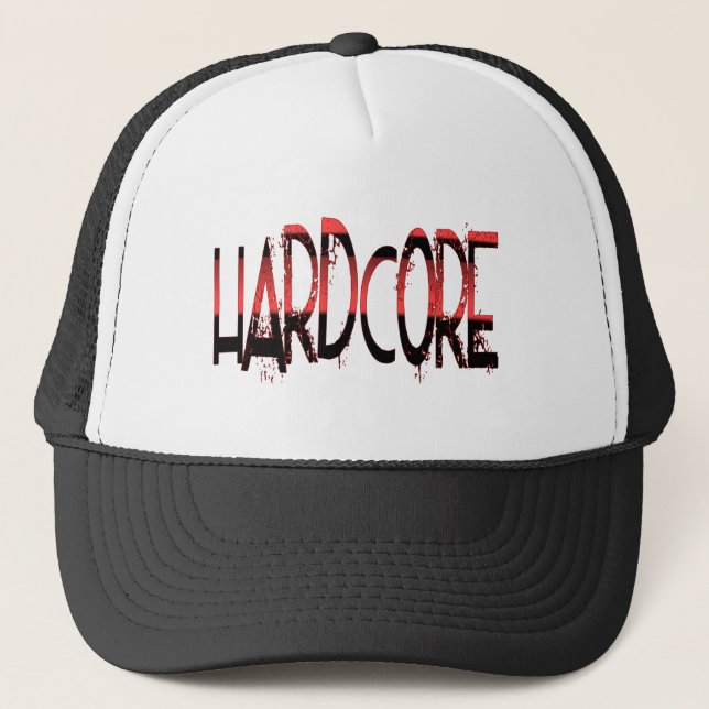 Hardcore - an den hardcore-Couturen Truckerkappe (Vorderseite)