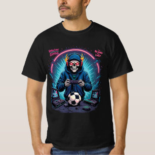 Hardcore Beyond Limit – Rétro Skull Gamer T-shirt