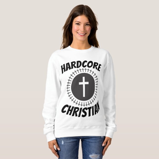 HARDCORE CHRISTLICHE T - Shirt (Vorne ganz)