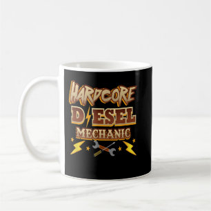 Hardcore Diesel Mechanik Kaffeetasse