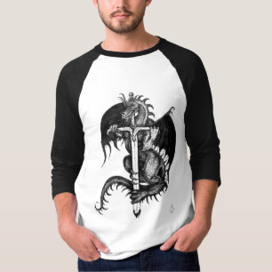 Hardcore-Drache T-Shirt