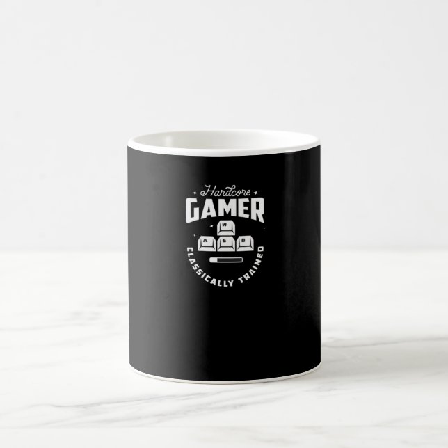Hardcore Gamer Kaffeetasse (Mittel)
