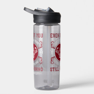Hardcore-Gym-Motivations-Grafik-T-Shirt Trinkflasche