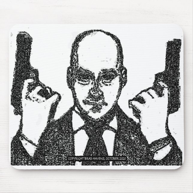 Hardcore Hijackers Design #2 auf einer Mousepad (Vorne)