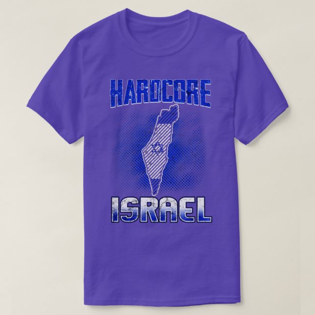 Hardcore Israel T-Shirt (Design vorne)