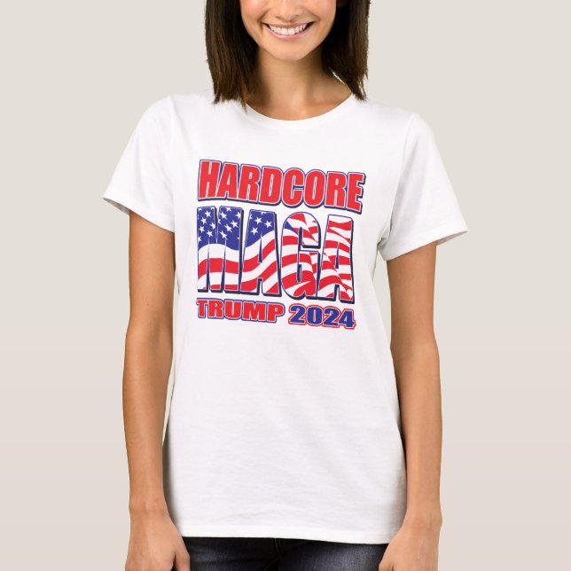 Hardcore Maga T-Shirt (Vorderseite)