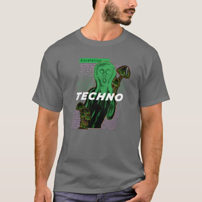 Hardcore Rave Music Raver 90s EDM DJ Rave gift T-Shirt (Vorderseite)