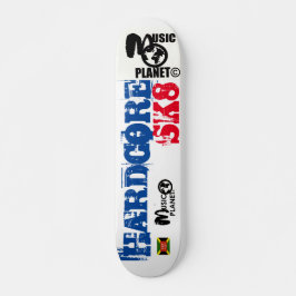 HARDCORE SK8 Skateboard, 7¾ Zoll Deck Skateboard