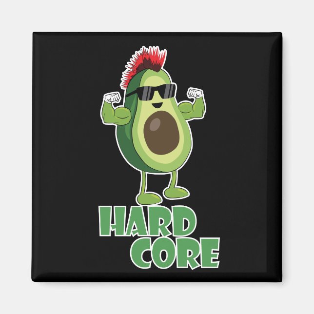 hardcore-Sonnenbrille Magnet (Vorne)