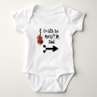 HardCoreGuitarForWebsite, Pfeil---Zeigen-zu-r… Baby Strampler