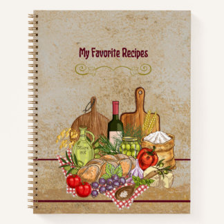 Hardcover Rezept Buch