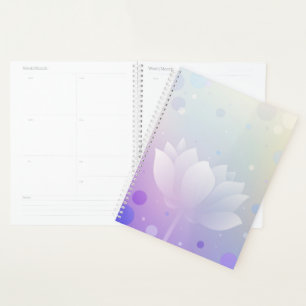 Hardcover-Tagesplaner 'Blooming Lotus' Planer