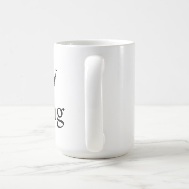 Hardly Working マグカップ Kaffeetasse (Henkel)