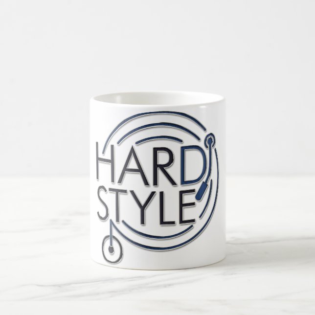 HARDSTYLE DJ - Metal Design Kaffeetasse (Mittel)