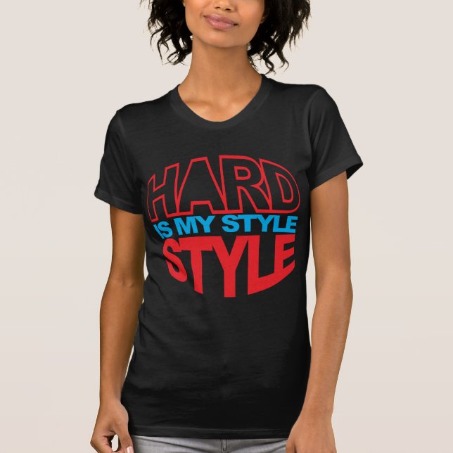 Hardstyle Kreis 2 T-Shirt (Vorderseite)