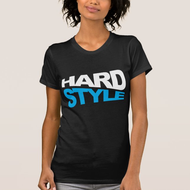 Hardstyle Verzerrung T-Shirt (Vorderseite)