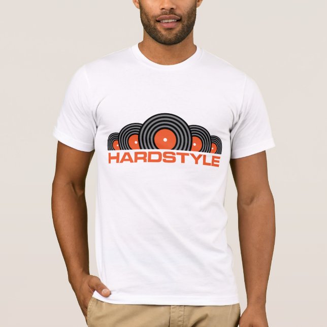 Hardstyle Vinyl T-Shirt (Vorderseite)
