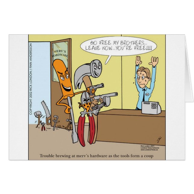 Hardware Store Liberation Funny Gifts T-Shirts Kar (Vorderseite (Horizontal))