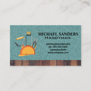 Hardware-Tools   Bauharthut Visitenkarte