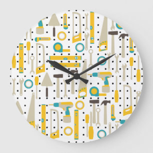 Hardware- und Bauwerkzeuge - Uhr