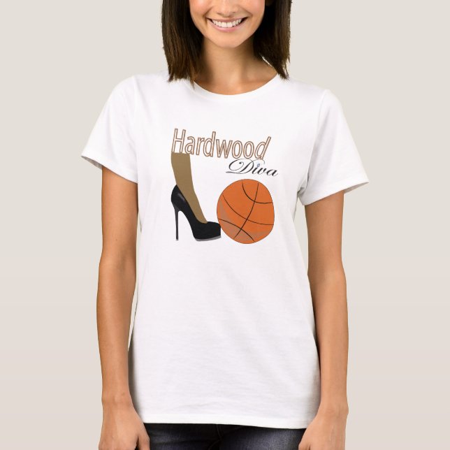 Hardwood Diva Classic T-Shirt (Vorderseite)