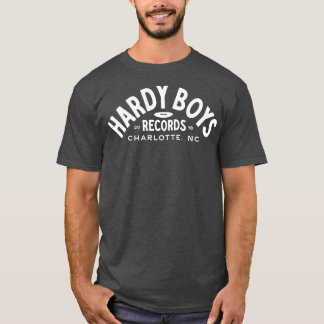 Hardy Boys Platten Klassisches Design auf Dunkel T-Shirt
