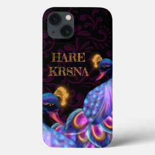 Hare Krishna art - Göttlicher schöner Pfau Case-Mate iPhone Hülle